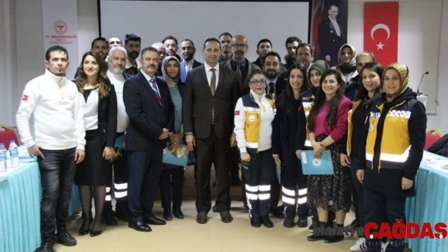 Barış Pınarı Harekatında görev yapan sağlık personellerine başarı belgesi verildi