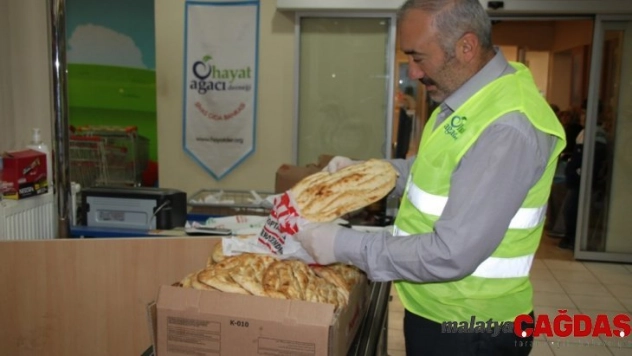 Barış Pınarı Harekâtı için pide bağışladı