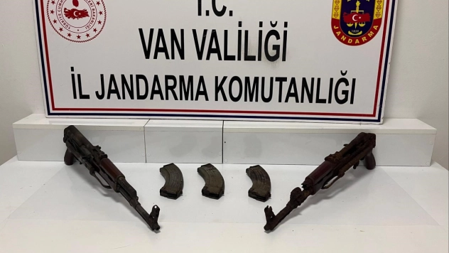 Başkale'de uzun namlulu silah ele geçirildi