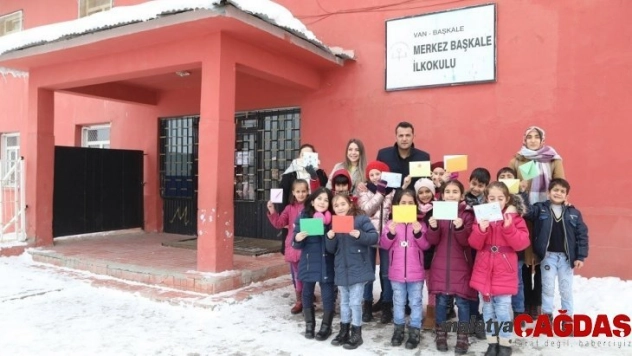 Başkaleli öğrencilerden Kütahya'daki 'Kardeş Okula' sevgi mektubu