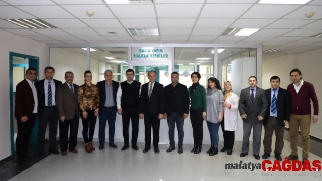 Başkan Akın personelin yeni yılını kutladı