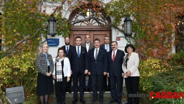 Başkan Akpolat'tan Boğaziçi Üniversitesi'ne tebrik ziyareti