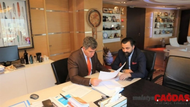 Başkan Aktürk'ten Feyzioğlu'na ziyaret