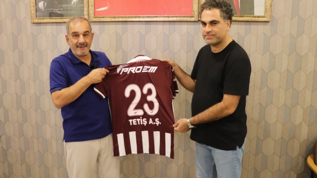 Başkan Alan'dan İş İnsanı Tetik'e Ziyaret