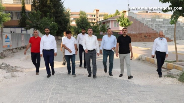 Başkan Baydilli, sorunları ve çalışmaları sahada inceledi