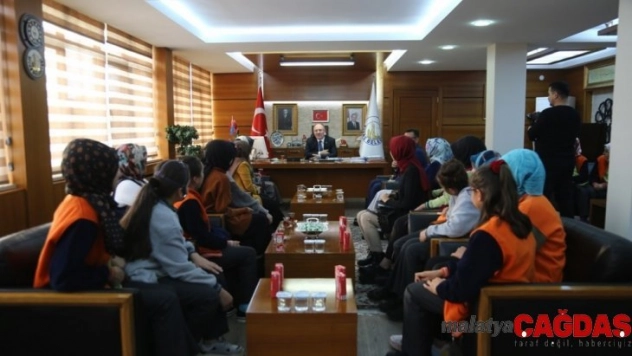 Başkan Bilgin, deneyimlerini öğrenciler ile paylaştı