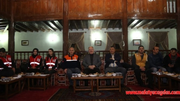 Başkan Bilgin isimsiz kahramanları unutmadı