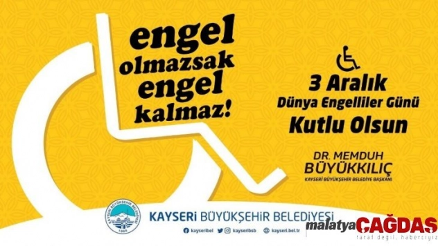 Başkan Büyükkılıç, 'Gönüllerde engel olmasın'
