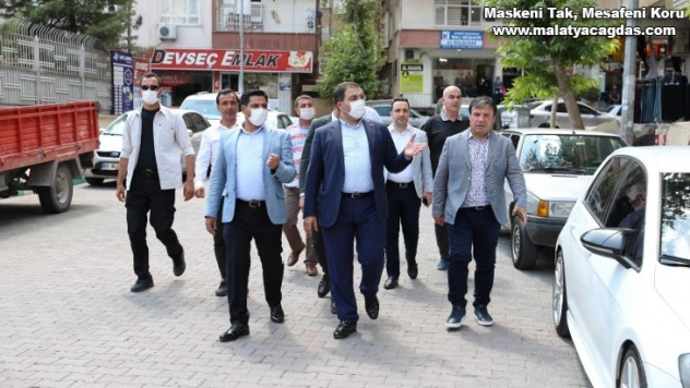 Başkan Canpolat yerinde çözümler için sahada