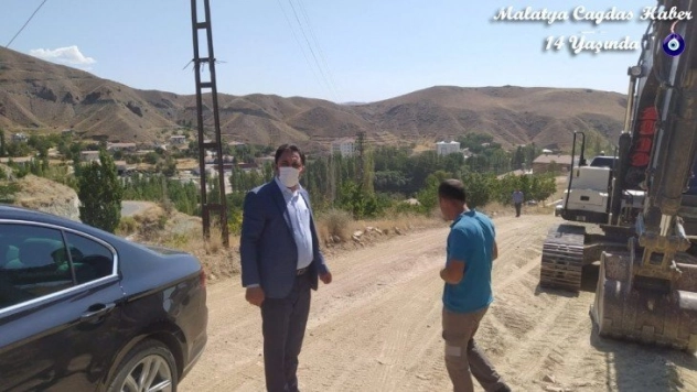 Başkan Cengiz'den 'yol' vurgusu