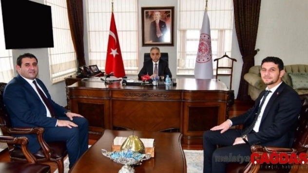 Başkan Çiğdem'den Vali Toprak'a ziyaret