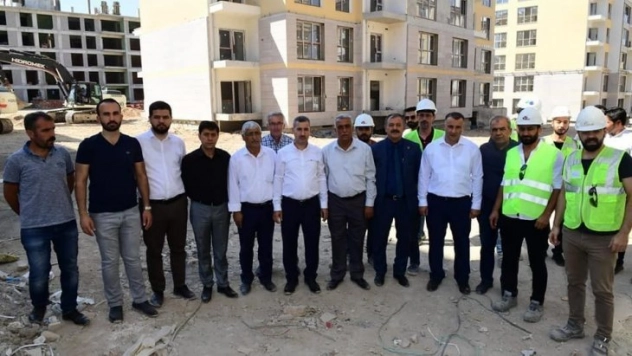 Başkan Çınar,Kentsel gelişim ve dönüşüm proje' alanını inceledi