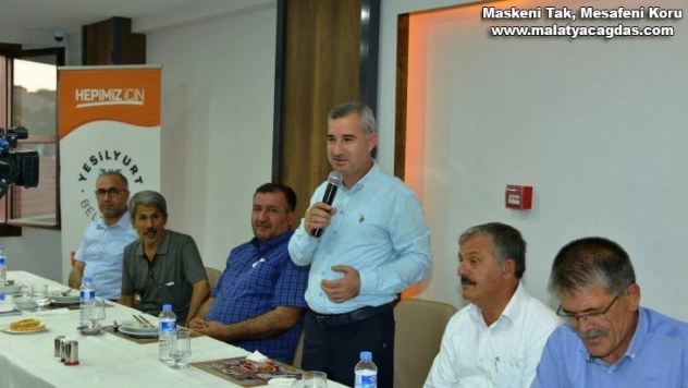 Başkan Çınar, muhtarları ağırladı