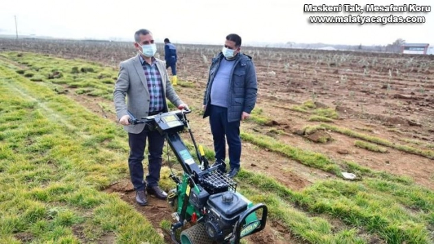 Çınar tarımsal üretim ve ar-ge sahasında ki çalışmaları inceledi