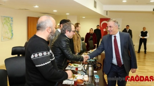 Başkan Dursun gazetecilerle buluştu