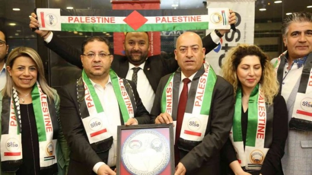 Başkan Eken  'Filistinli firmalarla ticari anlaşmalar yapıldı'