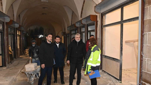 Başkan Görgel: 'Tarihi Kapalı Çarşı'mızın restorasyonu tamamlanıyor'