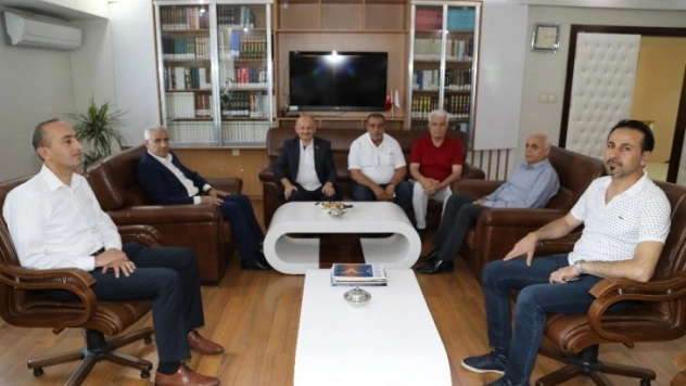 Başkan Güder'den İl Müftüsü Işıldar'a hayırlı olsun ziyareti