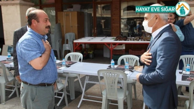 Başkan Güder'den Şire Pazarı esnafına sokak müjdesi