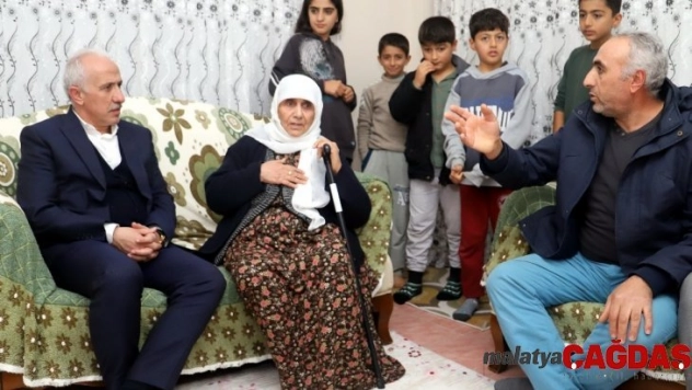 Başkan Gültak, terör mağduru aileye sahip çıktı