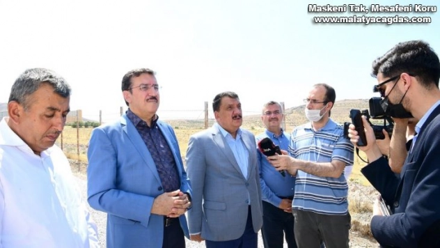 Başkan Gürkan Bulgurlu yolu yenileniyor