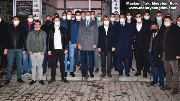 Başkan Gürkan Ak Partili gençlerle buluştu