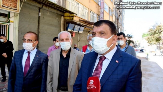 Başkan Gürkan altyapı çalışmalarını inceledi