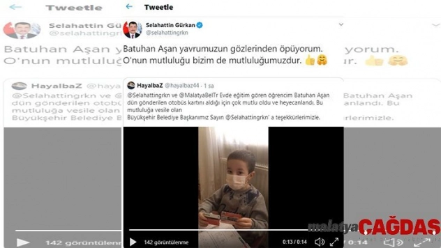 Başkan Gürkan'dan örnek davranış