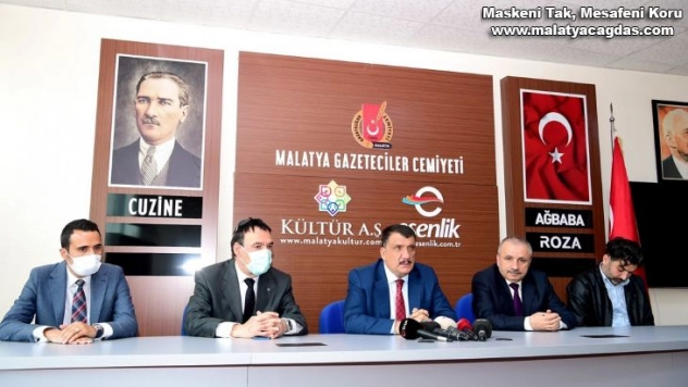 Başkan Gürkan, Gazeteciler Cemiyetini ziyaret etti