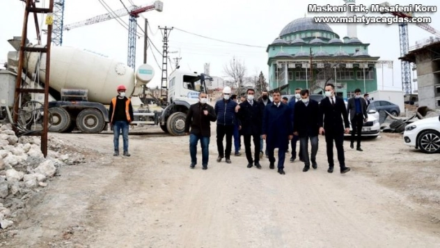 Başkan Gürkan kentsel dönüşüm çalışmalarını yerinde inceledi