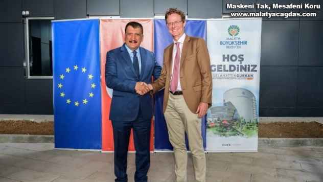 Başkan Gürkan ve Büyükelçi Landrut, lisanslı depoculukta incelemelerde bulundu