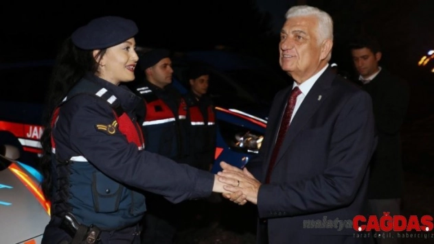 Başkan Gürün görevli personelin yeni yılını kutladı