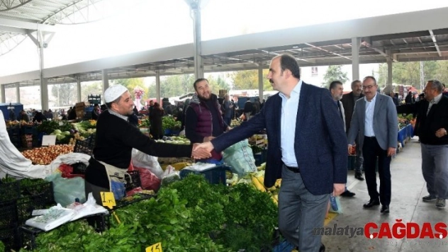 Başkan Kavuş: 'Amacımız esnafımızın ve vatandaşımızın daha iyi şartlarda alışveriş yapabilmesi'