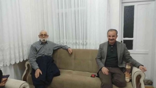 Başkan Kılınç, büyüklerin hayır duası aldı