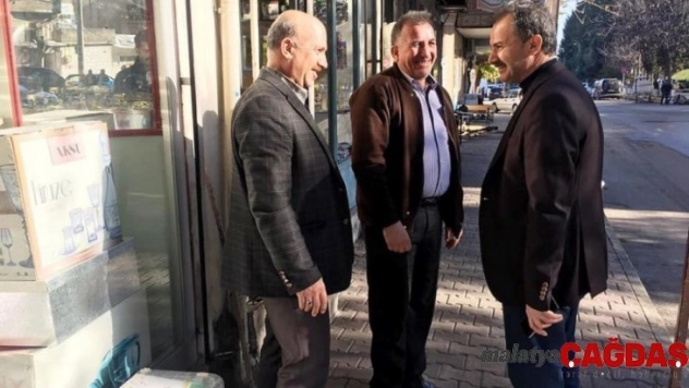 Başkan Kılınç, eski Samsat Caddesi esnafını ziyaret etti