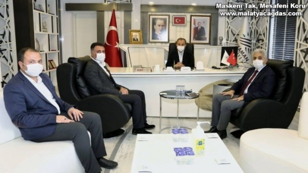 Başkan Kılınç, kurum yetkilileriyle istişarede bulundu