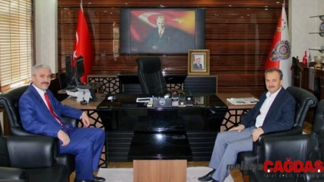 Başkan Kılınç'tan, Emniyet Müdürü Ergüder'e hayırlı olsun