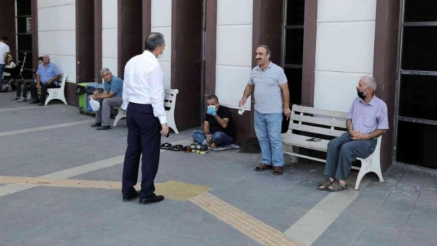 Başkan Kılınç'tan moral ziyareti