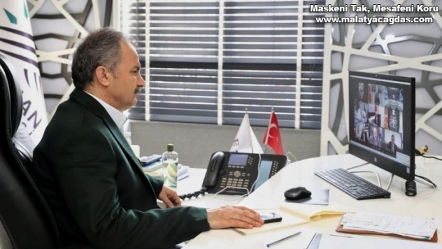 Başkan Kılınç, yenilenebilir ve akıllı enerji uygulamaları toplantısına katıldı