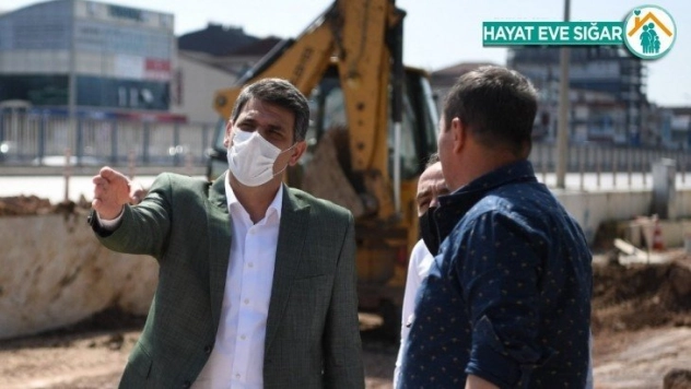 Başkan Kocaman Ankara Caddesi'ni yerinde inceledi