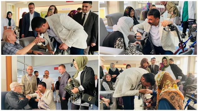 Başkan Mesut Samanlı'nın Anlamlı Ziyareti