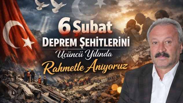 Özbek: 6 Şubat acısı ortak yaramız, dayanışma sürmeli