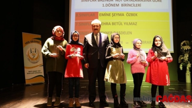 Başkan Palancıoğlu öğrencilerin yarıyıl heyecanına ortak oldu