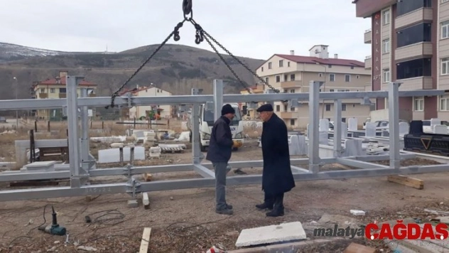 Başkan Pekmezci üst geçit çalışmalarını inceledi