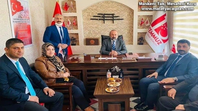 Başkan Samanlı 15 Temmuz Milli İrade Ocaklarını Ziyaret Etti.