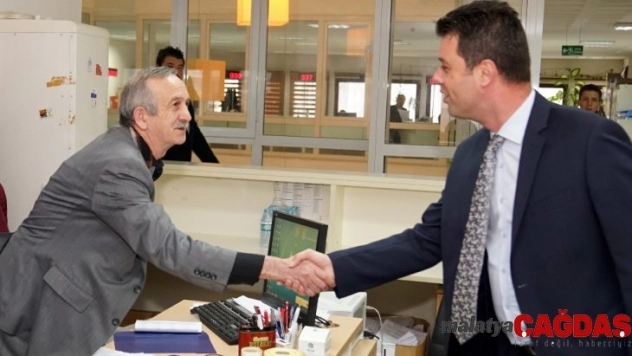 Başkan Sarıkurt, personelin yeni yılını kutladı