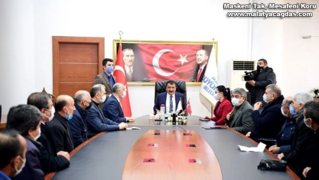 Başkan Selahattin Gürkan'a yatırım teşekkürü