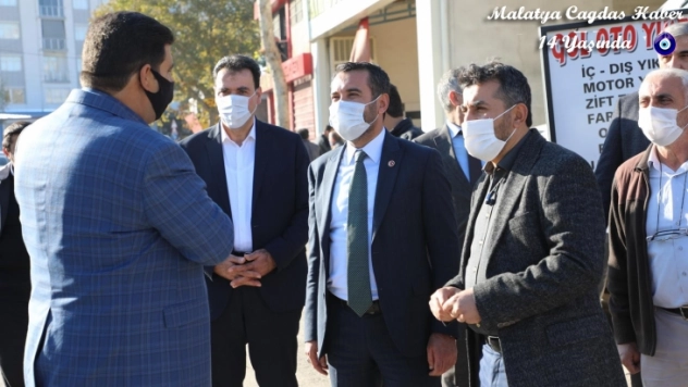 Başkan Şerifoğulları, Sanayi Sitesi Esnafını Ziyaret Etti