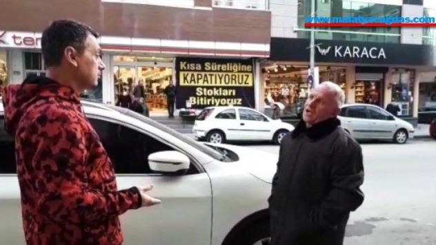 Başkan Şimşek sokakta gezen vatandaşları tek tek uyardı