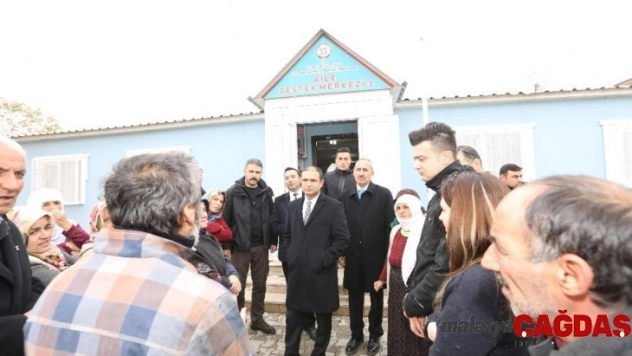 Başkan Vekili Aslan'dan mahalle ziyareti